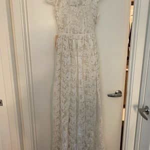 BHLDN Lace Gown